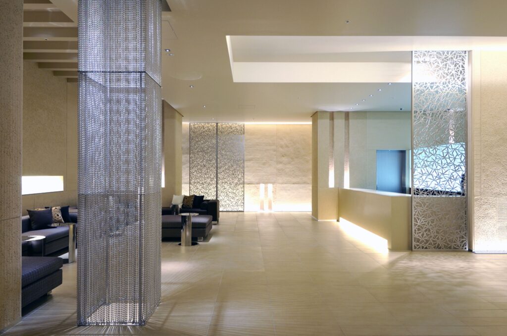 lobby of hotel unizo shibuya